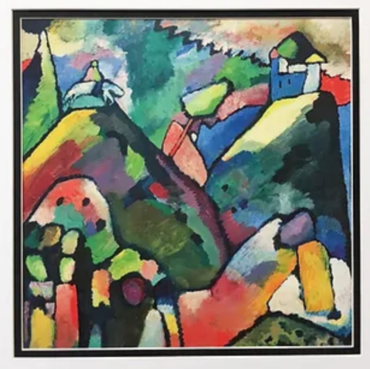 Improvising in English - Kandinsky's Improvisation 9